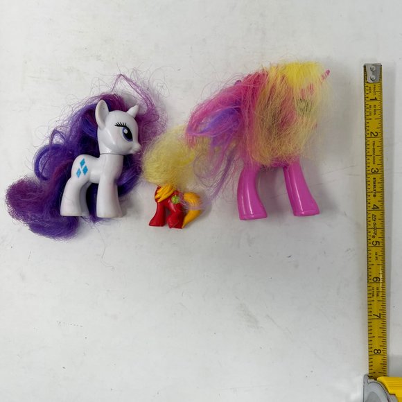 My Little Pony Lot of 3 Horses Brush able - Picture 9 of 9
